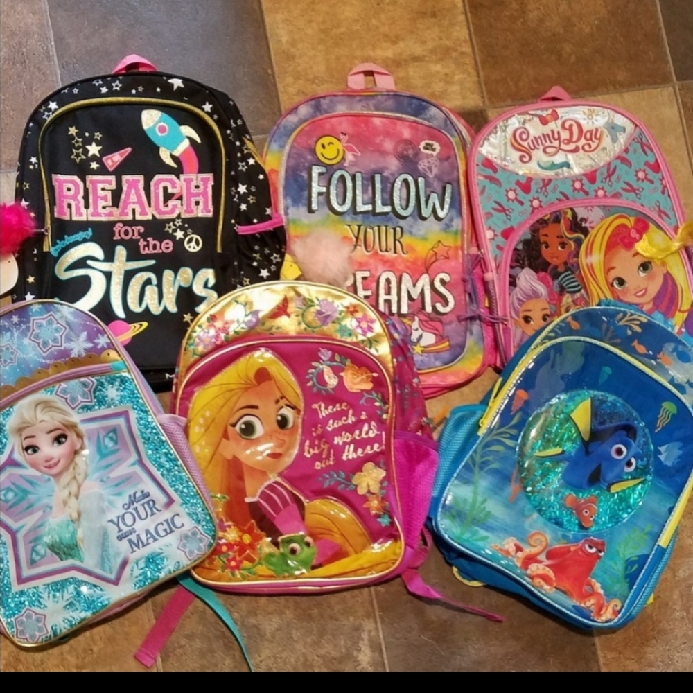 School backpack frozen Disney Nickelodeon kids